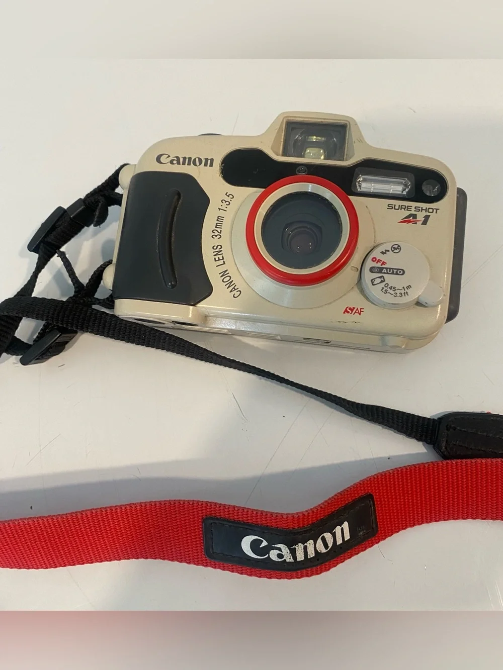 Canon Sure Shot WP-1 A1 35mm Film Camera Waterproof Point & Shoot Tested Working - Picture 7 of 8